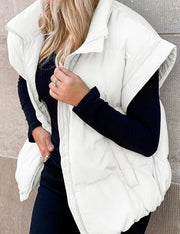 Charlotte™ - Cozy Short Sleeve Puffer Jacket