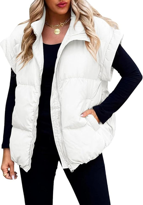 Charlotte™ - Cozy Short Sleeve Puffer Jacket