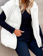 Charlotte™ - Cozy Short Sleeve Puffer Jacket