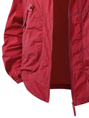 Carter™ - Waterproof Windbreaker Jacket with Adjustable Hood for Outdoor Adventures