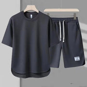 Lio - Casual Short Sleeve Two Piece Set