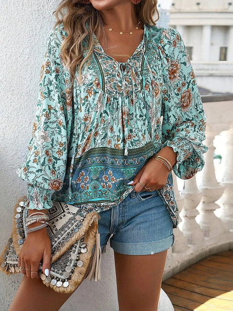 Emily™ | Floral Summer Blouse