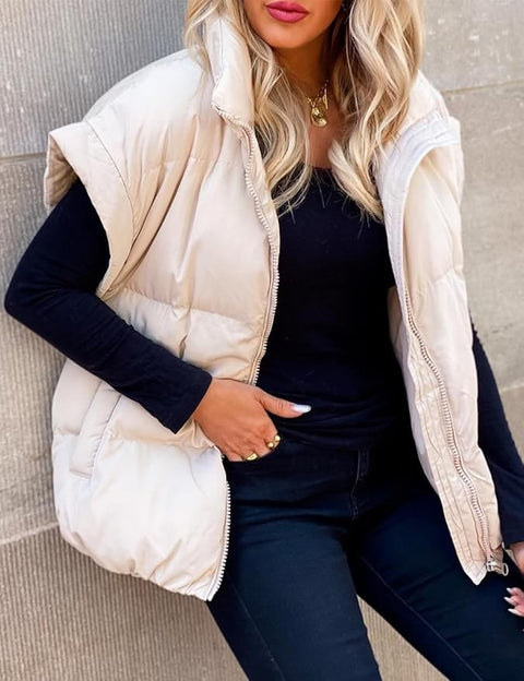 Charlotte™ - Cozy Short Sleeve Puffer Jacket
