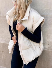 Charlotte™ - Cozy Short Sleeve Puffer Jacket