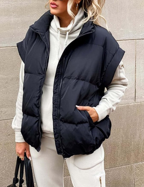 Charlotte™ - Cozy Short Sleeve Puffer Jacket