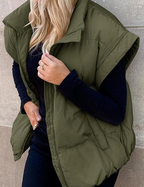 Charlotte™ - Cozy Short Sleeve Puffer Jacket
