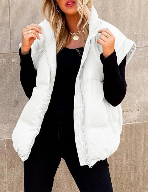 Charlotte™ - Cozy Short Sleeve Puffer Jacket