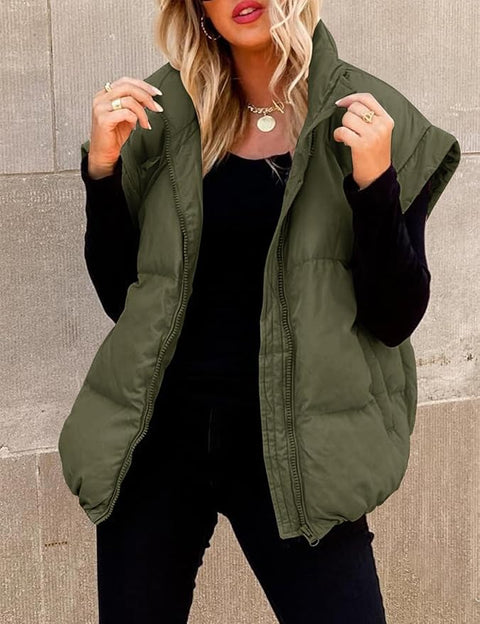 Charlotte™ - Cozy Short Sleeve Puffer Jacket