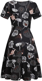 Emma™ - Chic Tropical Dress