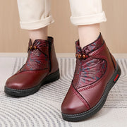 Marla™ | Warm floral ankle boots