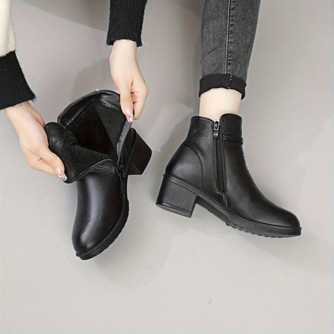 Noémie™ – Winter Comfort Ankle Boots