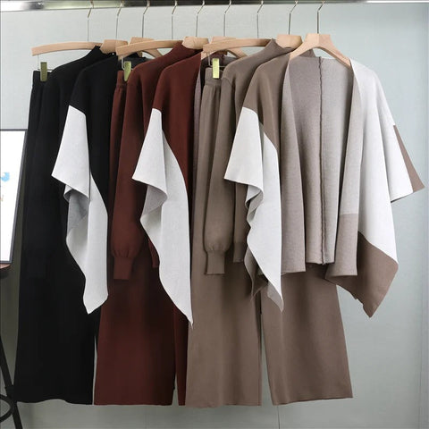 Alyssa™ - Chic Knitted Three-Piece Set