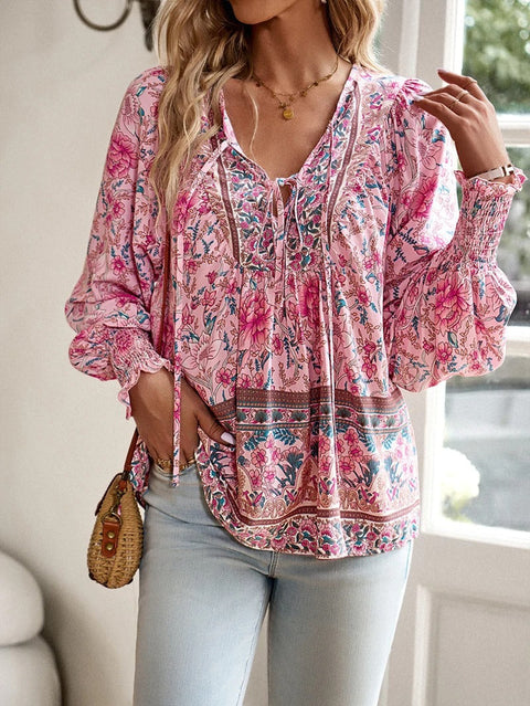 Emily™ | Floral Summer Blouse