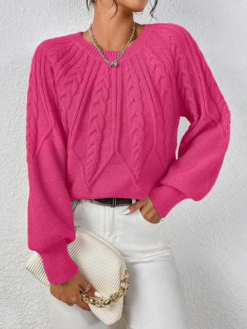 Liam™ - Cozy Cable Knit Sweater