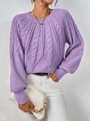 Liam™ - Cozy Cable Knit Sweater