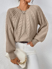 Liam™ - Cozy Cable Knit Sweater