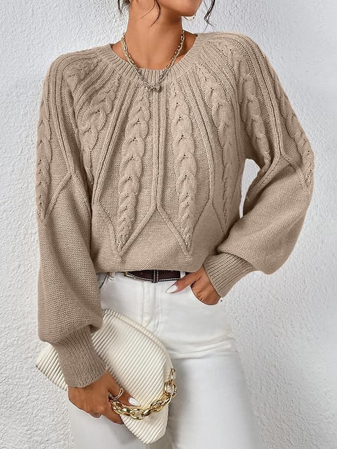 Liam™ - Cozy Cable Knit Sweater