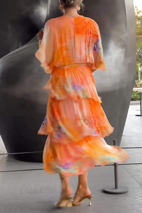 Jade™ – Elegant Bohemian Maxi Dress