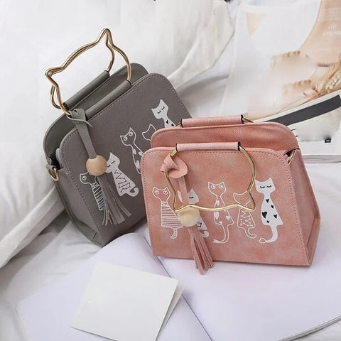 Layla™ - Adorable Kitty Handbag