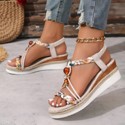 Delilah - Elegant Wedge Summer Sandals
