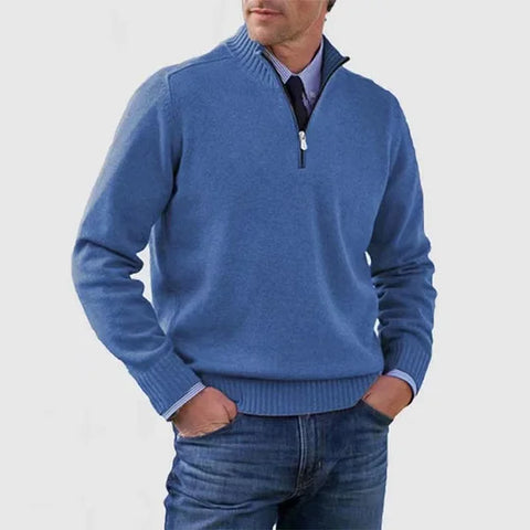 Grant™ | Classic Quarter-Zip Sweater