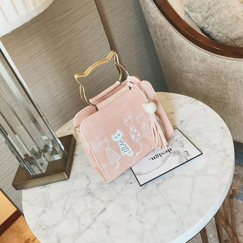 Layla™ - Adorable Kitty Handbag