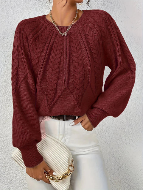 Liam™ - Cozy Cable Knit Sweater