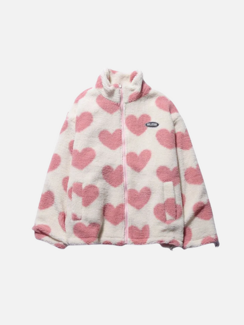 Liam™ - Cozy Reversible Heart Jacket (Exclusive Line)