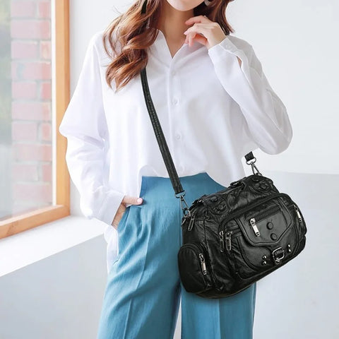 Savannah™ - Vintage Messenger Bag with Classic Versatility