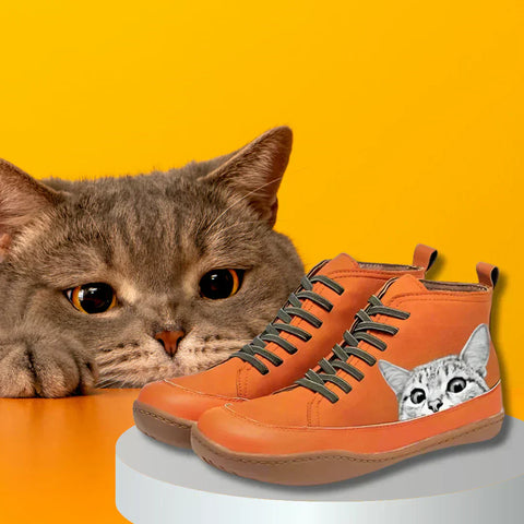 Felinite | Ankle Boots for Cat Lovers