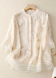 Emily™ | Elegant Blouse with Delicate Embroidery