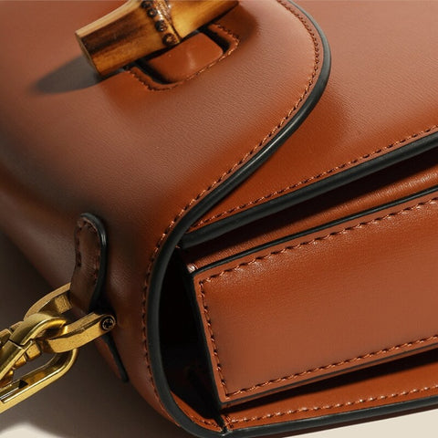 Sophie™ - Chic Bamboo Handbag