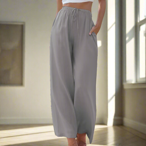 Liam™ - Stylish Cotton and Linen Trousers