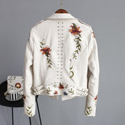 Sophia™ - Chic Floral Jacket with Artisan Touches