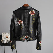 Sophia™ - Chic Floral Jacket with Artisan Touches