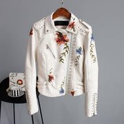 Sophia™ - Chic Floral Jacket with Artisan Touches
