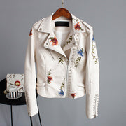 Sophia™ - Chic Floral Jacket with Artisan Touches