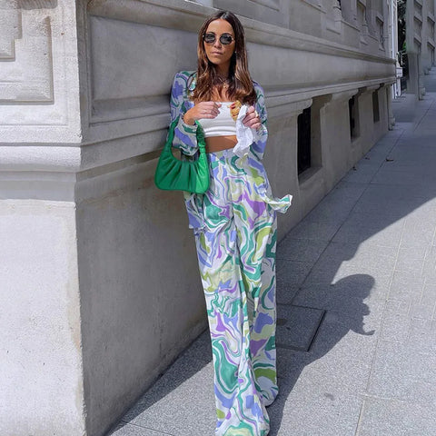 Maya™ - Trendy Vibrant Co-ord Set