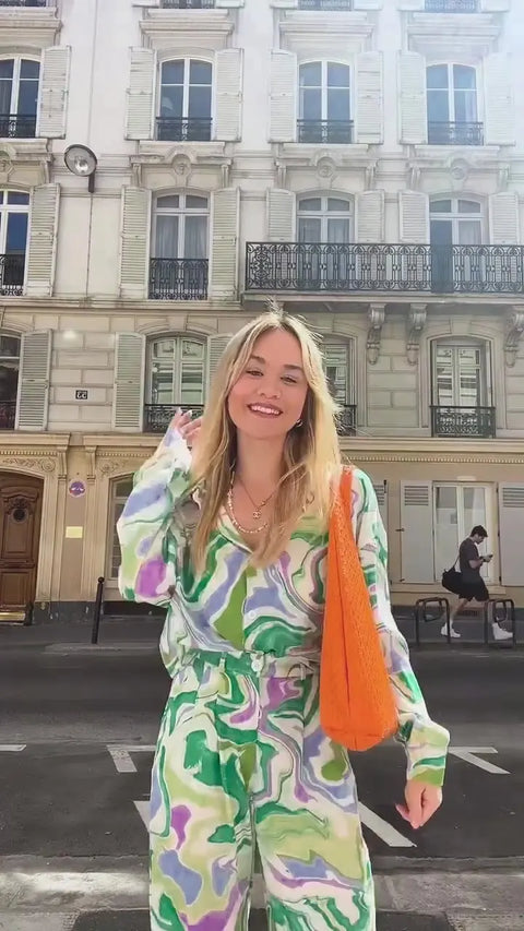 Maya™ - Trendy Vibrant Co-ord Set