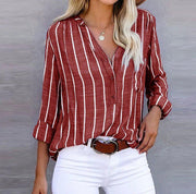 Emily™ | Chic Striped Blouse