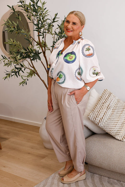 Emily - Summer Tapered Pant