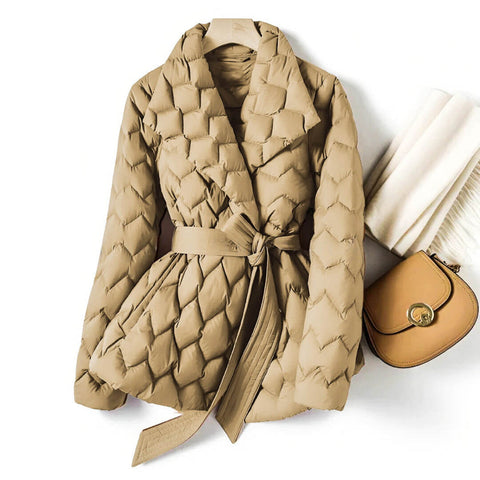 Avery™ - Chic Quilted Down Jacket