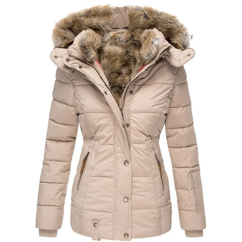 Emma™ - Cozy Plush Winter Fur Coat