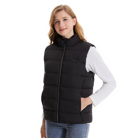 Layla™ - Enhanced Two-Touch Heated Vest with 15 Heat Zones and LED Controller