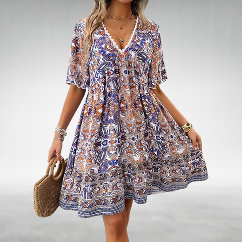 Layla™ - Bohemian Casual Dress