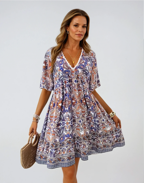 Layla™ - Bohemian Casual Dress