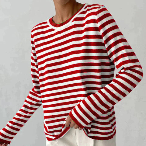 Grace™ - Chic Striped Blouse