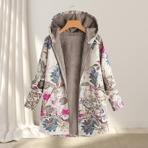 Lena™ | Cozy Floral Fleece Jacket