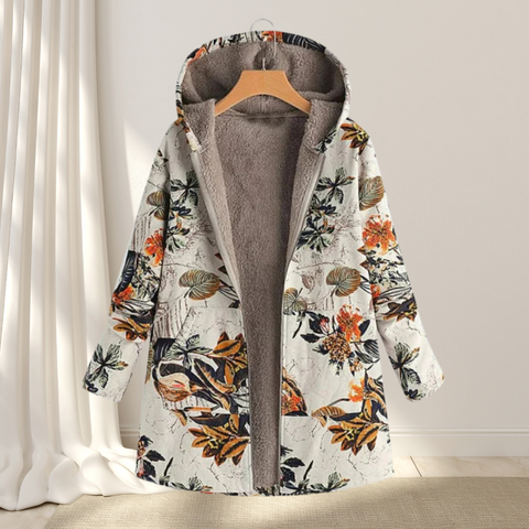 Lena™ | Cozy Floral Fleece Jacket