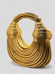 Sophia™ - Elegant Chic Gold Handbag